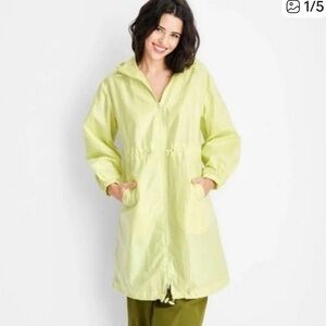 Women's Lime Utility Jacket